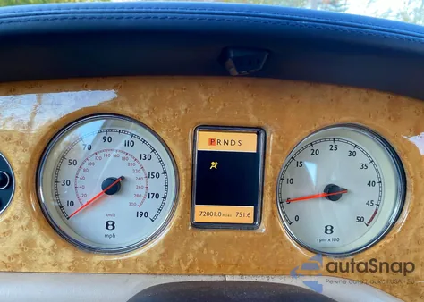 2008 Bentley Arnage R z USA, uszkodzony, nr VIN SCBLC47J48CX12700